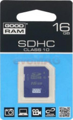 Card de memorie GOODRAM SMC00734, SDHC, 16GB, Clasa 10, UHS-I foto