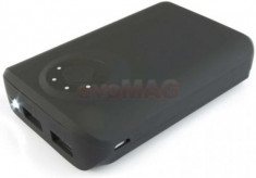 Acumulator extern PowerNeed Sunen, 8400 mAh, 2x USB, Universal (Negru) foto