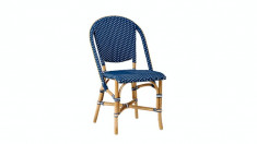 Scaun din rattan Sofie Blue foto