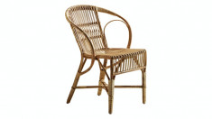 Scaun din rattan Wengler Natural foto