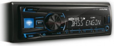 Player auto Alpine UTE-80B, 4x50W, USB, iluminare taste Albastru foto