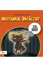 Motanul Incaltat CD+benzi desenate - Charles Perrault foto