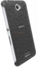 Protectie spate Krusell Frost 107531 pentru Sony Xperia E4 (Negru) foto