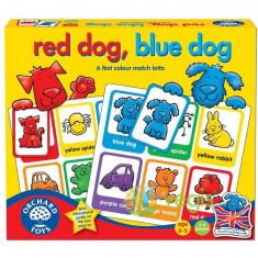 Joc educativ engleza Loto catelusii - Red dog Blue dog foto