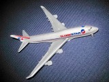 2328-Macheta Avion GlobeStar Germany DICKIE TOYS material fuselaj duraluminiu.