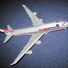 Macheta Avion GlobeStar Germany DICKIE TOYS material fuselaj duraluminiu.