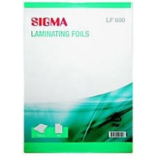 Sigma Folie Laminat A4 100buc foto
