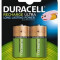 Acumulatori Duracell C, 2200mAh, 2 bucati