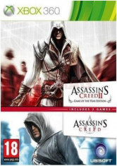 Assassins Creed &amp;amp; Assassins Creed 2 (Xbox 360) foto