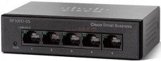 Switch Cisco SF110D-05, 5 porturi foto