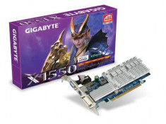Placa Video GIGABYTE Radeon X1550 128MB foto