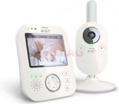Monitor video digital pentru bebelusi Philips Avent SCD630/52 foto