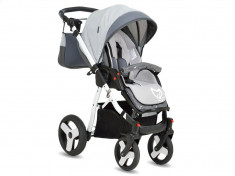 Carucior Copii 3 In 1 Mommy Gri foto