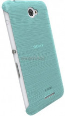 Protectie spate Krusell Frost 107822 pentru Sony Xperia E4 (Albastru) foto