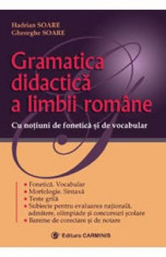 Gramatica didactica a limbii romane - Hadrian Soare, Gheorghe Soare foto