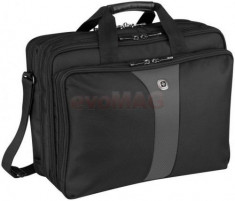 Geanta Laptop Wenger Legacy 600655 17inch Triple Gusset Brief (Neagra) foto