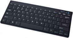 Tastatura Wireless Gembird Slimline (Negru) foto