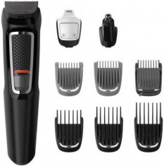 Aparat de tuns 9 in 1 Philips MG3740/15 Multigroom Series 3000, 9 instrumente (Negru) foto