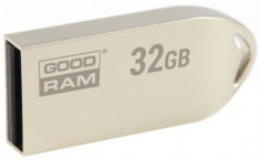 Stick USB GOODRAM UEA2, 32GB, USB 2.0 (Argintiu) foto