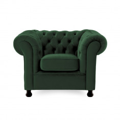 Fotoliu Chesterfield Emerald Green foto