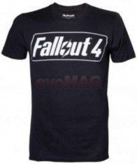 Tricou Fallout 4 Logo, marime XL (Negru) foto