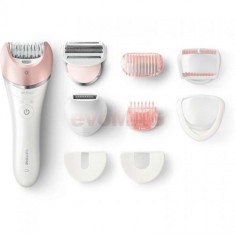 Epilator Philips Satinelle Advanced BRE640/00, Alb foto