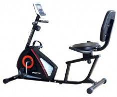 Bicicleta Fitness Magnetica Recumbent Lotto Noto (Negru) foto