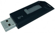 Stick USB Emtec ECMMD64GC452, 64 GB, USB 2.0 (Negru) foto