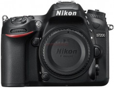 Aparat Foto D-SLR NIKON D7200, Body, Filmare Full HD, 24.2MP, Wi-Fi (Negru) foto