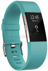 Bratara Fitness Fitbit Charge 2, Marimea L (Bleu) foto