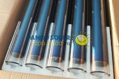 Tuburi vidate panouri solare apa calda nepresurizate 58mm/1800mm - pachet 15 bucati foto