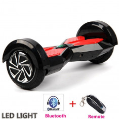 Hoveboard Electric Alien 8 Negru Bluetooth Telecomanda si Geanta Cadou foto