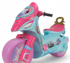 Motocicleta electrica Injusa Disney Frozen cu roti ajutatoare foto