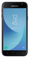 Telefon Mobil Samsung Galaxy J3 (2017), Procesor Quad-Core 1.4GHz, PLS TFT LCD 5inch, 2GB RAM, 16GB, 13MP, 4G, Wi-Fi, Android (Negru) foto