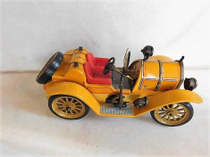 ANCIENNE VOITURE SCHUCO N 1225 MERCER TYP 35 J 1913 ANCIEN JOUET MECANIQUE CLE