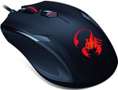 Mouse Gaming Optic Genius Ammox X1 400, 3200 DPI, USB (Negru) foto