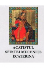 CD Acatistul Sfintei Mucenite Ecaterina foto