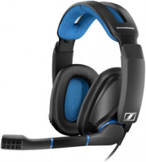 Casti Gaming Sennheiser GSP 300, Microfon (Negru/Albastru) foto