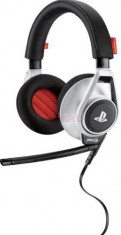 Casti Gaming Plantronics RIG compatibile PS4, PS3 si PS Vita + Amplifier (Albe) foto