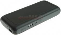 Acumulator extern PowerNeed Sunen, 13000 mAh, 2x USB, Universal (Negru) foto