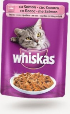 Whiskas plic 100g Somon foto