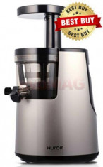 Storcator de fructe Hurom HH Elite HH-DBE11/HH-DBJ11, 150W (Gri) foto