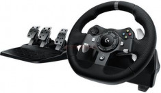 Volan cu pedale Logitech Driving Force G920 compatibil PC/Xbox One foto