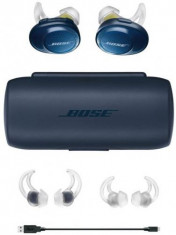 Casti Alergare Wireless BOSE SoundSport Free (Albastru) foto
