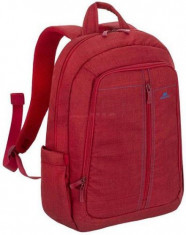 Rucsac Laptop RivaCase 7560 15.6inch (Rosu) foto