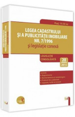 Legea cadastrului si a publicitatii imobiliare act. 20 noiembrie 2015 foto