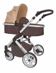 Carucior 2 in 1 Luna BrownBeige foto