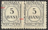Cumpara ieftin VARIETATE- ROMANIA-PERECHE TAXA DE PLATA 1920 / 1926 MNH