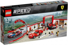 LEGO? Speed Champions Garajul Suprem Ferrari 75889 foto