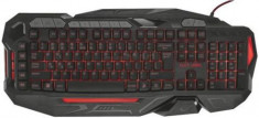 Tastatura Gaming Trust GXT 285 (Neagra) foto